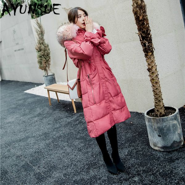 ayunsue jacket women white duck down coat 90% winter down jacket women korean puffer veste femme 202 yy1290, Black
ayunsue jacket women white duck down coat 90% winter down jacket women korean puffer veste femme 202 yy1290, Black