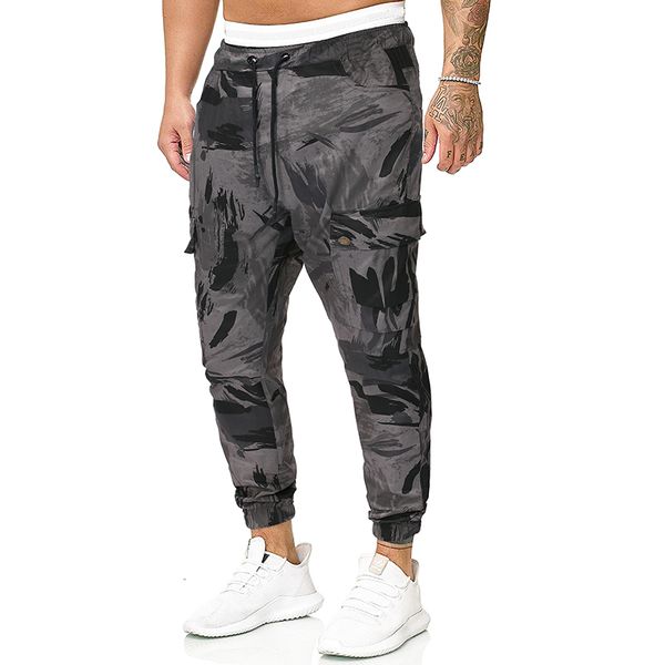 spring mens camouflage cargo pants elastic waist big pockets male relaxed pants active casual boys straight pants, Black
spring mens camouflage cargo pants elastic waist big pockets male relaxed pants active casual boys straight pants, Black