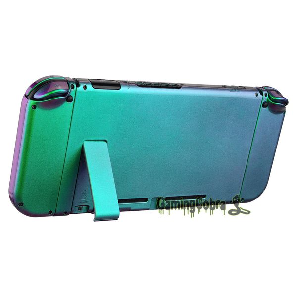 chameleon green purple glossy console back plate w/ joycon controller housing shell w/ full set buttons for nintendo switch
chameleon green purple glossy console back plate w/ joycon controller housing shell w/ full set buttons for nintendo switch