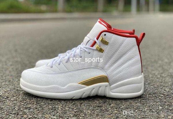 new 12 xii fiba mens basketball shoes brand designer sneakers white 12s university red-metallic gold us7.5-13
new 12 xii fiba mens basketball shoes brand designer sneakers white 12s university red-metallic gold us7.5-13