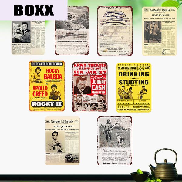 old newspapers rocky vintage metal tin signs joins up bar pub cafe shabby chic iron wall sticker art plates home decor wy9
old newspapers rocky vintage metal tin signs joins up bar pub cafe shabby chic iron wall sticker art plates home decor wy9