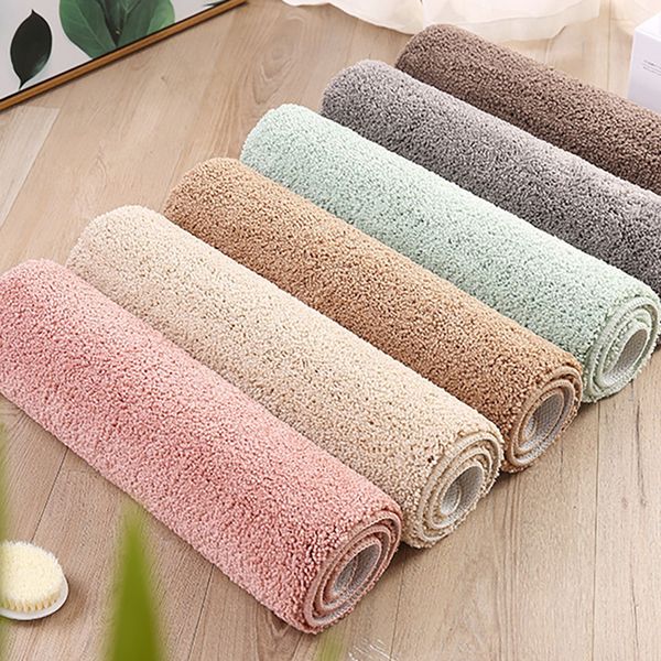 cake velvet 80*120 cm bathroom anti slip floor mat porch mat household carpet l floor mat water absorption modern simple pure color
cake velvet 80*120 cm bathroom anti slip floor mat porch mat household carpet l floor mat water absorption modern simple pure color