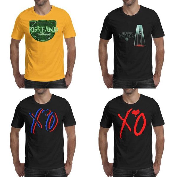 fashion mens printing xo weeknd logo red t shirt black design crazy shirts party the stereoscopic starboy world tour kiss land, White;black
fashion mens printing xo weeknd logo red t shirt black design crazy shirts party the stereoscopic starboy world tour kiss land, White;black