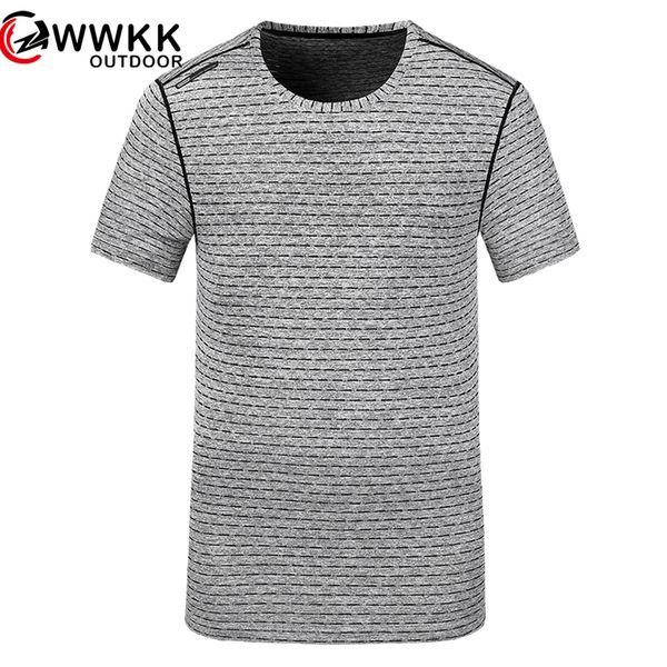 men's quick-drying short sleeve stretch fabrics stripe summer sports t-shirt beach entertainment fitness gym training leisure, Gray;blue
men's quick-drying short sleeve stretch fabrics stripe summer sports t-shirt beach entertainment fitness gym training leisure, Gray;blue