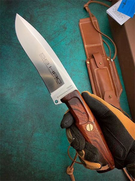 

Специальное предложение OEM EXTREMA RATIO выживания прямой нож N690 сатин лезвия Rosewood Ручка фиксированным лезвием Ножи с кожаной оболочкой