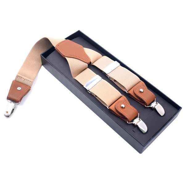 2019 new men's three-clip strap elastic elastic leather 3 clips y-strap stock suspenders belt fashion, Black;white
2019 new men's three-clip strap elastic elastic leather 3 clips y-strap stock suspenders belt fashion, Black;white
