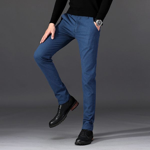 spring autumn brand pants men classic casual elastic long trousers male black cotton lattice straight work pant men's large size
spring autumn brand pants men classic casual elastic long trousers male black cotton lattice straight work pant men's large size