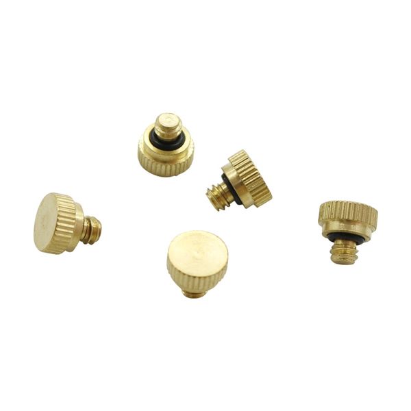 brass end cap atomization system sealing blind plug 10/24'' thread garden irrigation industrial cooling misting system 20 pcs
brass end cap atomization system sealing blind plug 10/24'' thread garden irrigation industrial cooling misting system 20 pcs