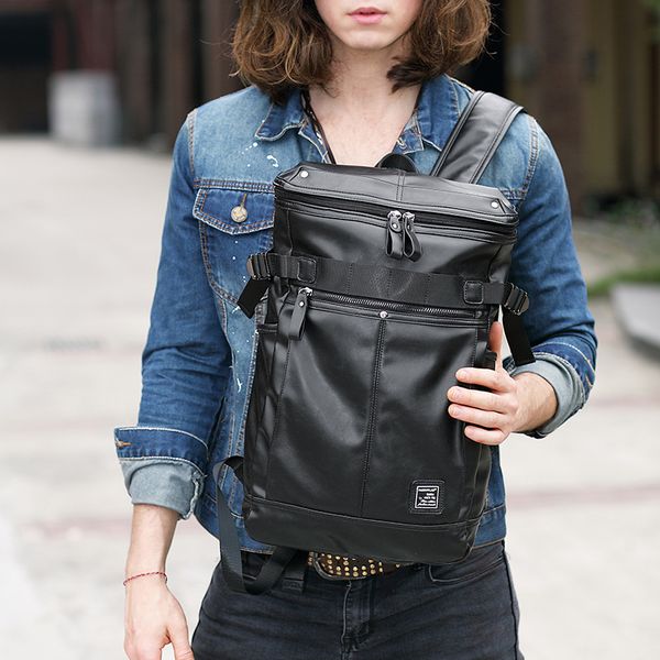 2019 new fashion waterproof backpack men backpack leather bookbags mens pu school bags male functional bags big capacity men bag
2019 new fashion waterproof backpack men backpack leather bookbags mens pu school bags male functional bags big capacity men bag