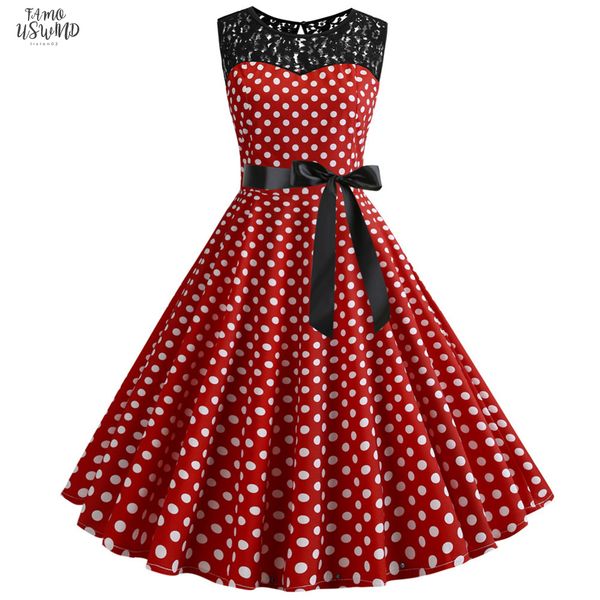 2020 summer lace vintage dress red polka dot swing summer robe party dresses 50s 60s rockabilly pin up dress vestidos, Black;gray
2020 summer lace vintage dress red polka dot swing summer robe party dresses 50s 60s rockabilly pin up dress vestidos, Black;gray