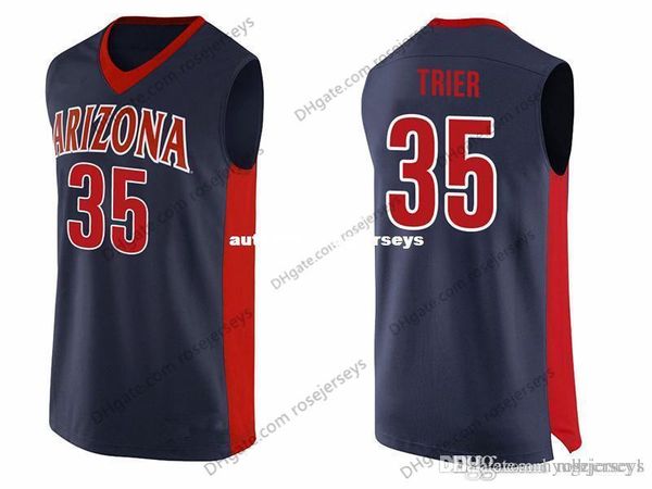 35 allonzo trier arizona wilcats college retro stitched sewn basketball jerseys customize any number and name xs-6xl vest jerseys, Black;blue
35 allonzo trier arizona wilcats college retro stitched sewn basketball jerseys customize any number and name xs-6xl vest jerseys, Black;blue