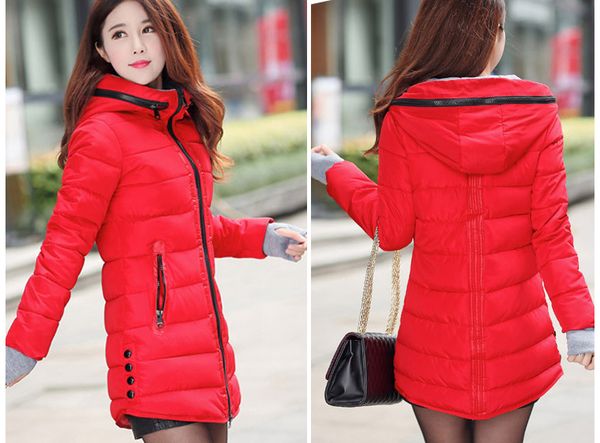 women's down & parkas 2021 women winter hooded warm coat plus size candy color cotton padded jacket female long parka womens wadded jaq, Black
women's down & parkas 2021 women winter hooded warm coat plus size candy color cotton padded jacket female long parka womens wadded jaq, Black