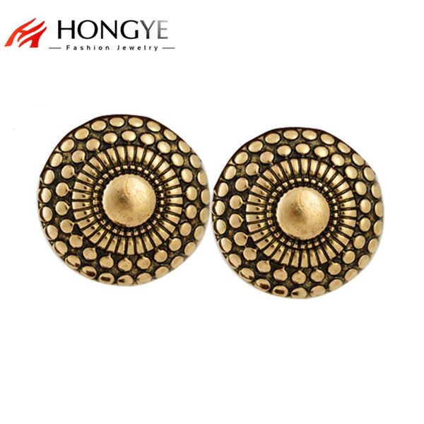 new fashion women ethnic vintage antique copper charms clip earrings statement 2018 round gold-color jewelry earrings for women, Silver
new fashion women ethnic vintage antique copper charms clip earrings statement 2018 round gold-color jewelry earrings for women, Silver