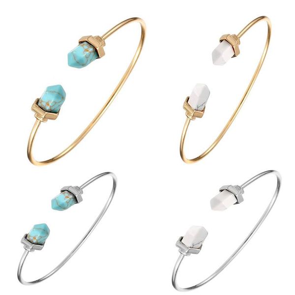 bracelets bangles for women trendy fashion geometric hexagonal prism pile marble faux stone cuff bracelet bangle, Black
bracelets bangles for women trendy fashion geometric hexagonal prism pile marble faux stone cuff bracelet bangle, Black