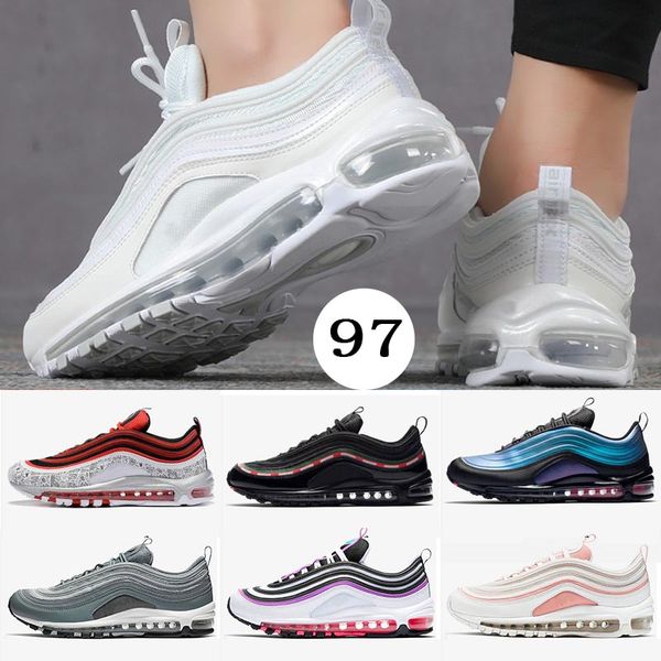 97s new designer mens running shoes og sean wotherspoon air cushion silver gold black red athletic mens trainers sports sneakers, White;red
97s new designer mens running shoes og sean wotherspoon air cushion silver gold black red athletic mens trainers sports sneakers, White;red