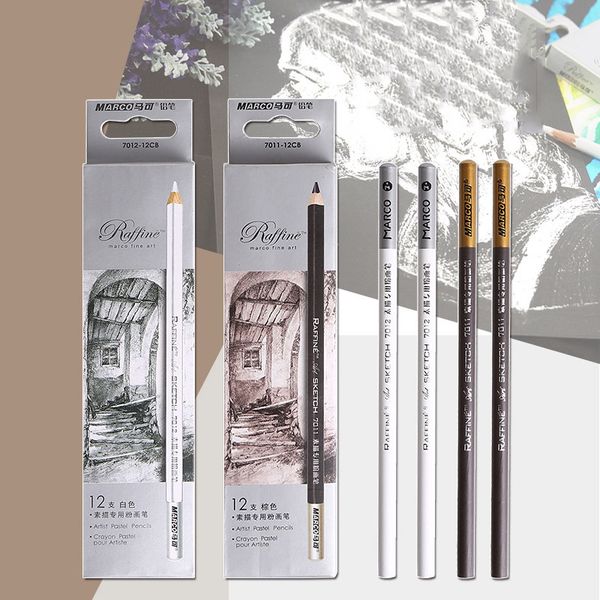 Piece Art Soft Drawing Pencils Standard Brown White Professional Sketching Painting Pencils For Artist Art School Supplies
Piece Art Soft Drawing Pencils Standard Brown White Professional Sketching Painting Pencils For Artist Art School Supplies