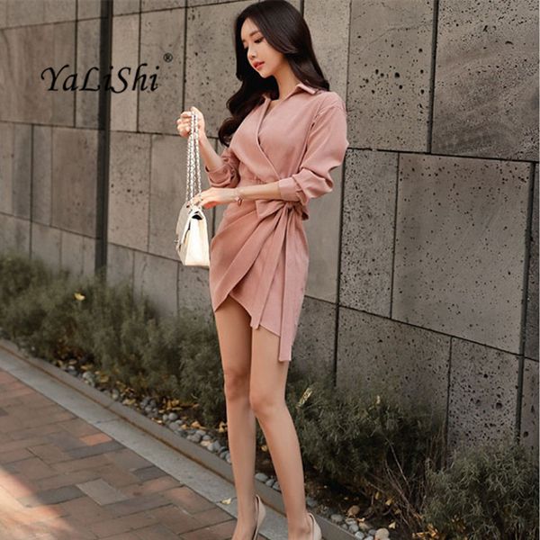 plus size 2020 spring summer pink dress women turn down women asymmetrical dress long sleeves office vestido rosa, Black;gray
plus size 2020 spring summer pink dress women turn down women asymmetrical dress long sleeves office vestido rosa, Black;gray