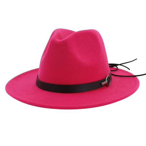 wide brim panama wool felt jazz fedora hats belt buckle decor women trilby cowboy cap sunhat #l5, Blue;gray
wide brim panama wool felt jazz fedora hats belt buckle decor women trilby cowboy cap sunhat #l5, Blue;gray