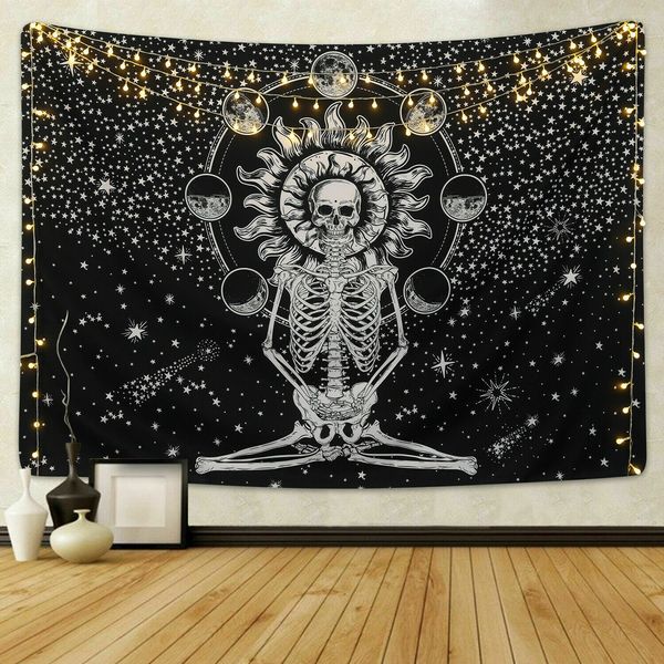 decorative wall hanging magical skull tapestry mandala psychedelic gothic tapestry wall art hd printed pictures home tapestries decor
decorative wall hanging magical skull tapestry mandala psychedelic gothic tapestry wall art hd printed pictures home tapestries decor