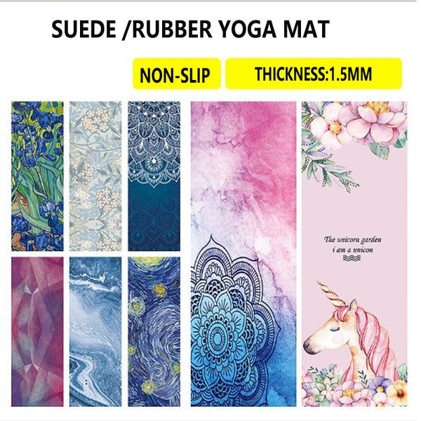 183*68*0.15cm foldable yoga mats natural rubber suede yoga pad printing sport fitness exercise mat anti-slip floor carpet mats
183*68*0.15cm foldable yoga mats natural rubber suede yoga pad printing sport fitness exercise mat anti-slip floor carpet mats