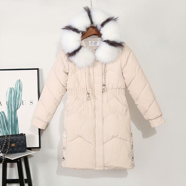 2019 new style fur hooded parkas coats women fashion casual cotton winter warm lady mid-long ladies jacket female outerwear, Black
2019 new style fur hooded parkas coats women fashion casual cotton winter warm lady mid-long ladies jacket female outerwear, Black
