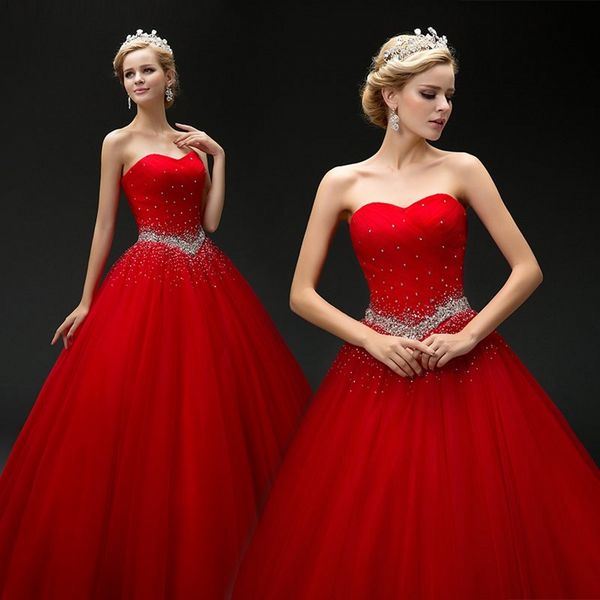 2020 red sweetheart beaded sequins lace-up quinceanera dresses sweet 16 dress vestidos 15 anos floor length prom dress, Blue;red
2020 red sweetheart beaded sequins lace-up quinceanera dresses sweet 16 dress vestidos 15 anos floor length prom dress, Blue;red