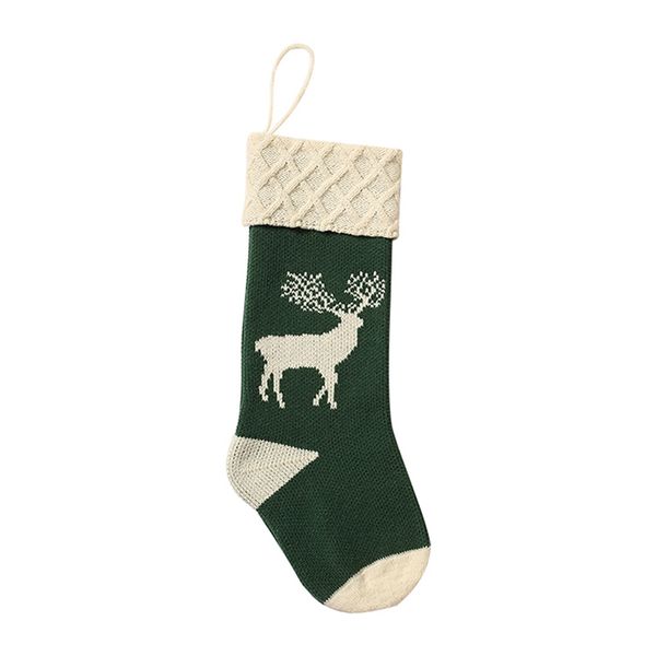 1pc christmas socks deer printed knitted acrylic hosiery gift holder tree ornament stocking fireplace hanging decor for candy pr, Black
1pc christmas socks deer printed knitted acrylic hosiery gift holder tree ornament stocking fireplace hanging decor for candy pr, Black