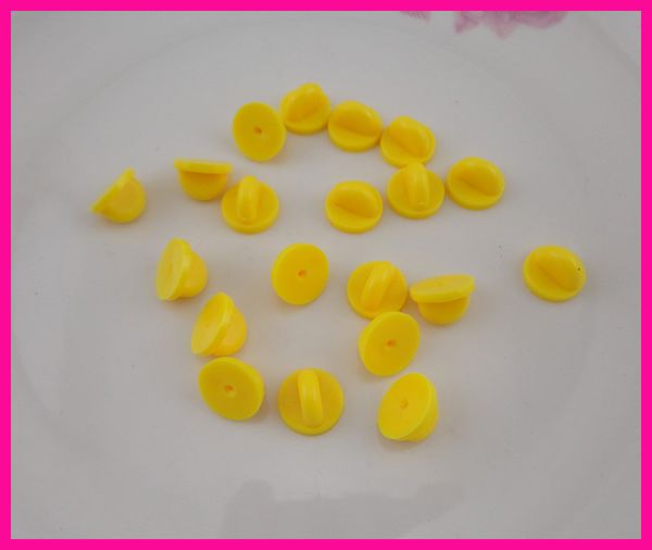 100pcs 1.1cm yellow plastic butterfly clip brooches,badges,as pin back for badges,diy jewelry ornament stuff wholesale, Silver
100pcs 1.1cm yellow plastic butterfly clip brooches,badges,as pin back for badges,diy jewelry ornament stuff wholesale, Silver