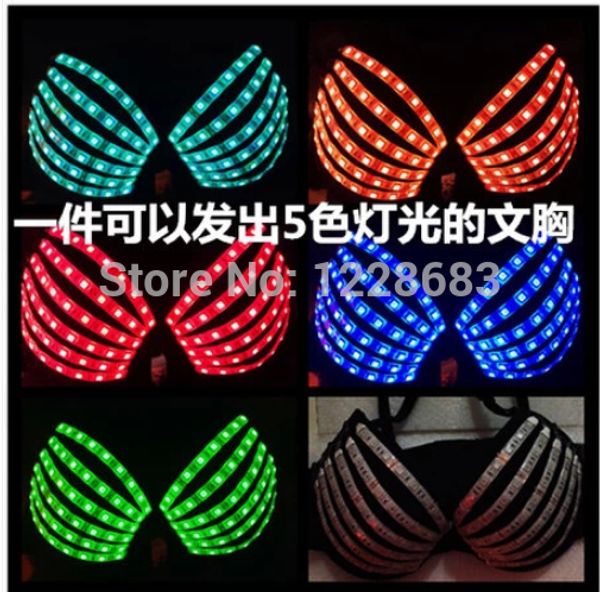 fashion light-up bra led costumes /star ds costume dance female women / ds costumes nightclub bar, Black;red
fashion light-up bra led costumes /star ds costume dance female women / ds costumes nightclub bar, Black;red