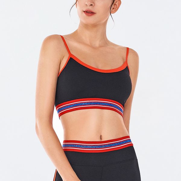 yoga sports bra for fitness clothing push up workout bra active wear women colors striped printing brassiere yoga vest, White;black
yoga sports bra for fitness clothing push up workout bra active wear women colors striped printing brassiere yoga vest, White;black