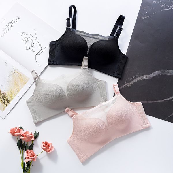 bras roseheart women fashion pink gray bralette wireless one-piece cup a b mesh padded maiden lingerie underwear, Red;black
bras roseheart women fashion pink gray bralette wireless one-piece cup a b mesh padded maiden lingerie underwear, Red;black