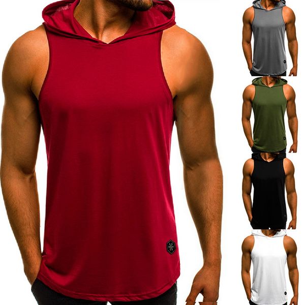 heflashor men fitness hoodies tank sleeveless bodybuilding tee shirt fashion stringer male workout hooded vests sportswear, White;black
heflashor men fitness hoodies tank sleeveless bodybuilding tee shirt fashion stringer male workout hooded vests sportswear, White;black
