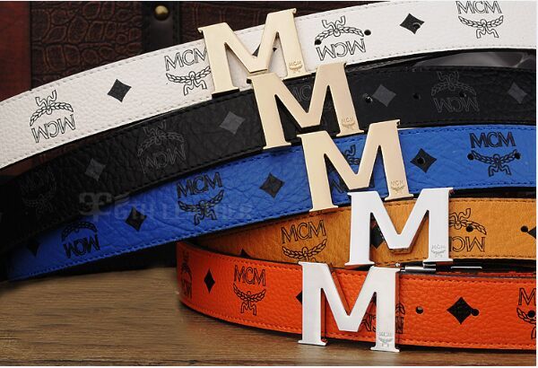 2018 M Buckle Leather Belt Designer Belt Men and Women High Quality Luxury Belt Free Shipping