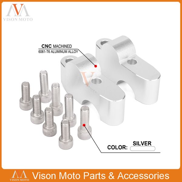 aluminum alloy handlebar height riser handle bar mount clamp for benelli bj250 bj 250 tnt 125 tnt125 tnt135 tnt250 2015-2018
aluminum alloy handlebar height riser handle bar mount clamp for benelli bj250 bj 250 tnt 125 tnt125 tnt135 tnt250 2015-2018