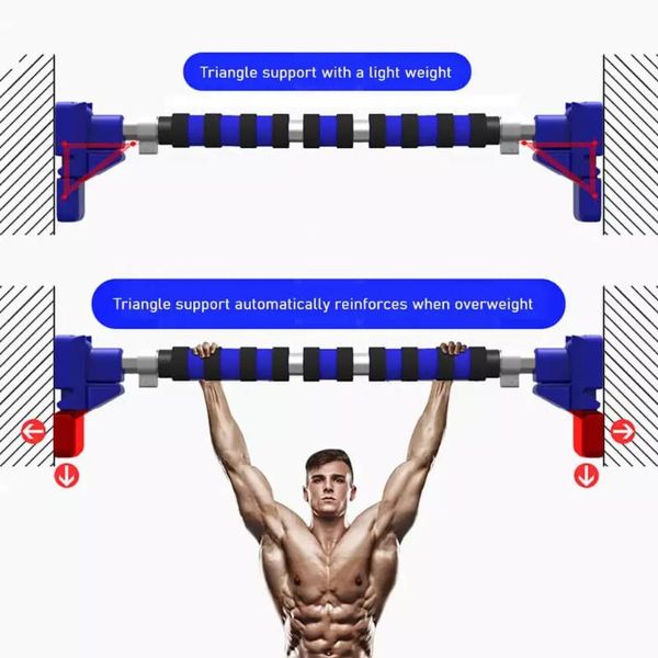 3-inch wall horizontal bar pull-ups safe and stable horizontal bar indoor sports fitness exercise tool
3-inch wall horizontal bar pull-ups safe and stable horizontal bar indoor sports fitness exercise tool