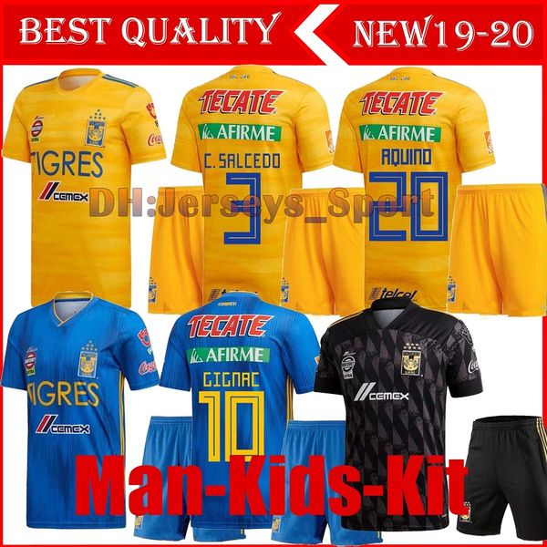 2019 2020 7 star men naul tigres third soccer jerseys 20 21 camiseta de foot maillot gignac kids kit football shirts, Black
2019 2020 7 star men naul tigres third soccer jerseys 20 21 camiseta de foot maillot gignac kids kit football shirts, Black
