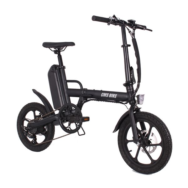 36v250w foldable electric bike with lcd displayer disc brake, Silver;blue