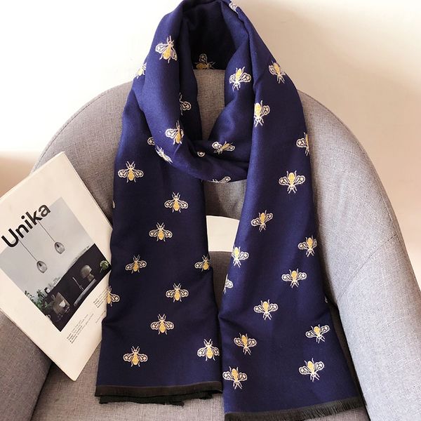 fashion luxury design bee scarf wrap pink female tippet scarves brand winter poncho pashmina ladies warm cashmere bee shawl, Blue;gray
fashion luxury design bee scarf wrap pink female tippet scarves brand winter poncho pashmina ladies warm cashmere bee shawl, Blue;gray