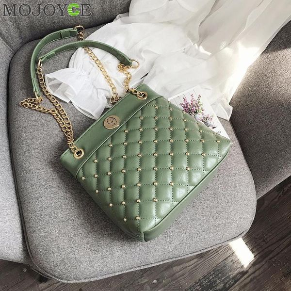 casual pu leather ladies handbags rivet women chain messenger shoulder bucket bag daily shopping totes
casual pu leather ladies handbags rivet women chain messenger shoulder bucket bag daily shopping totes