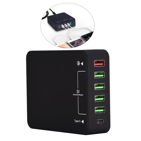 6-port 60w type-c usb charging station,wall charger hub fast charging station with qualcomm quick charge 3.0 and type c
6-port 60w type-c usb charging station,wall charger hub fast charging station with qualcomm quick charge 3.0 and type c