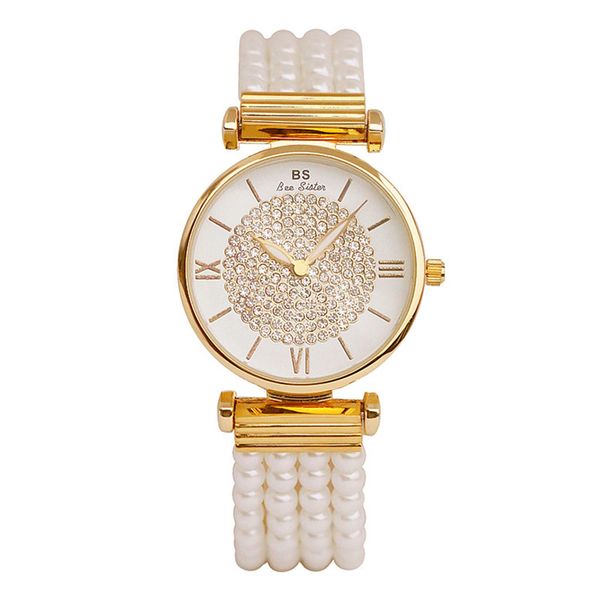 2019 new luxury pearl bracelet women watches women gold casual quartz watch lady bracelet clock hours montre femme, Slivery;brown
2019 new luxury pearl bracelet women watches women gold casual quartz watch lady bracelet clock hours montre femme, Slivery;brown