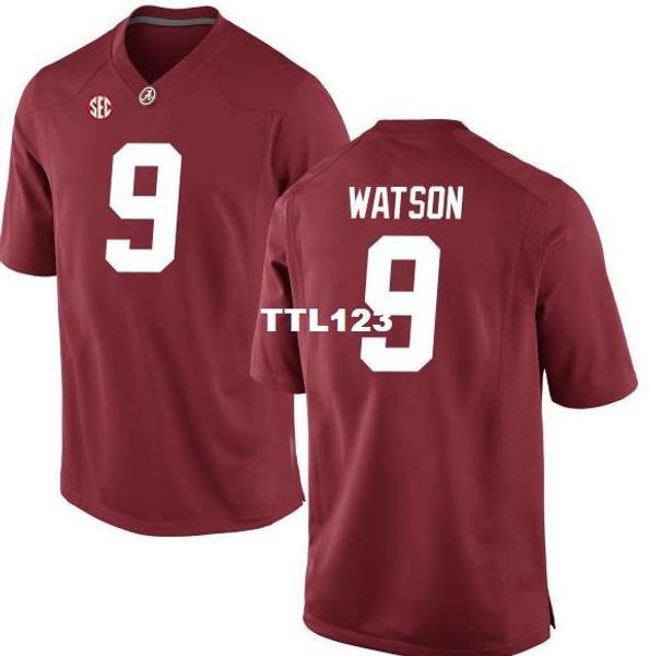 2019 new мужчины alabama crimson tide ватсон # 9 реального полный вышивки колледжа джерси размер s-4xl или обычая любое имя или номер джерси, Black;red
2019 new мужчины alabama crimson tide ватсон # 9 реального полный вышивки колледжа джерси размер s-4xl или обычая любое имя или номер джерси, Black;red