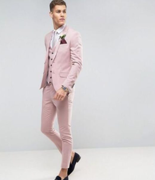 2020 new tailored pink men's wedding dress slim groom prom man's suit tuxedo jacket + pants + vest clothing, White;black
2020 new tailored pink men's wedding dress slim groom prom man's suit tuxedo jacket + pants + vest clothing, White;black