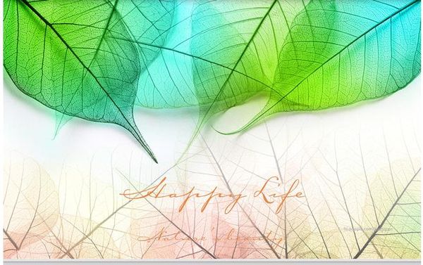 dreamy transparent leaves living room tv background wall modern living room wallpapers