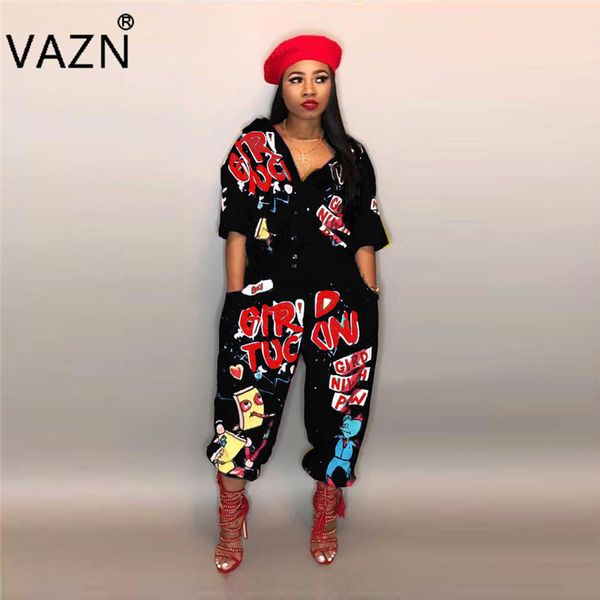 vazn 2108 special style brand casual fashion women long jumpsuits letter half sleeve autumn loose high street romper ld8103 y19060501, Black;gray
vazn 2108 special style brand casual fashion women long jumpsuits letter half sleeve autumn loose high street romper ld8103 y19060501, Black;gray