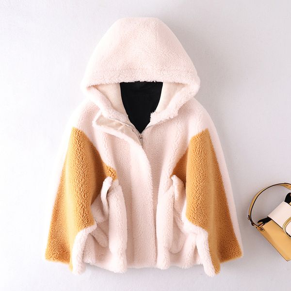 hoodies real sheep fur coat girls loose teddy outwear cute jacket coat female long sleeve fashion winter overcoat autumn jacket, Black
hoodies real sheep fur coat girls loose teddy outwear cute jacket coat female long sleeve fashion winter overcoat autumn jacket, Black