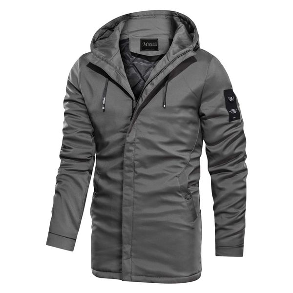 brand men's winter jackets thicken solid color outwear coats male hooded parkas thermal warm windproof coat plus size m-4xl, Black
brand men's winter jackets thicken solid color outwear coats male hooded parkas thermal warm windproof coat plus size m-4xl, Black