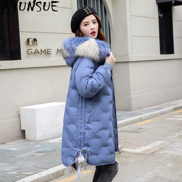 ayunsue long winter jacket women parka puffer female jacket hooded womens coats winter parkas manteau femme aqx19dh1198 kj3361, Black
ayunsue long winter jacket women parka puffer female jacket hooded womens coats winter parkas manteau femme aqx19dh1198 kj3361, Black