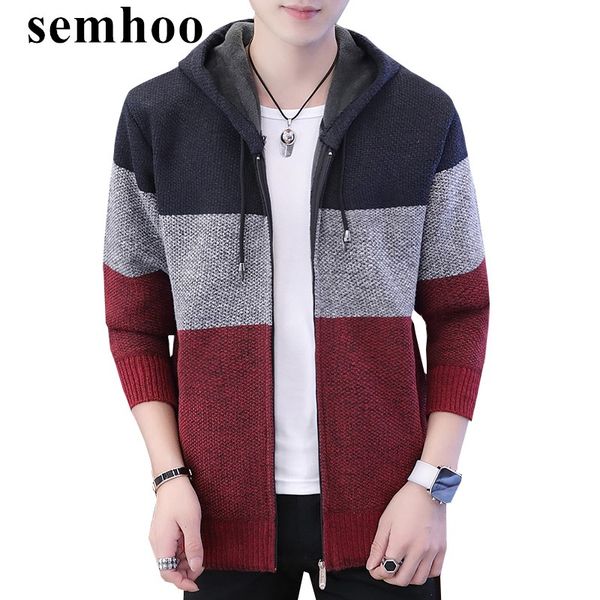 men's winter new fashion long sleeves casual plus velvet hooded sweaters warm coats, White;black
men's winter new fashion long sleeves casual plus velvet hooded sweaters warm coats, White;black