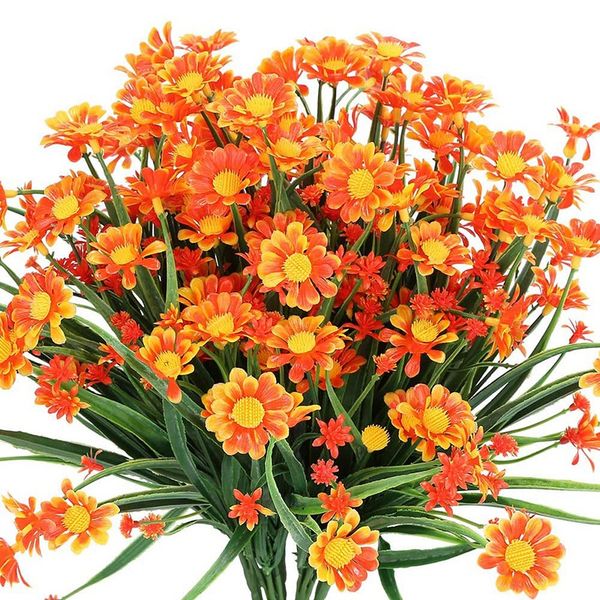 decorative flowers & wreaths 8 pcs artificial daisies fake foliage faux plants shrubs bushes for window box hanging planter farmhouse decor
decorative flowers & wreaths 8 pcs artificial daisies fake foliage faux plants shrubs bushes for window box hanging planter farmhouse decor